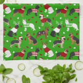KerstDuitse Shepherd Kitchen Towel Theedoek (Gevouwen)