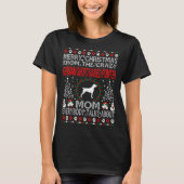 KerstDuitse Shorthaired Pointer Dog Mam Ugly T-shirt (Voorkant)