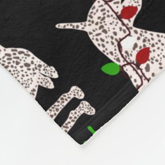 KerstDuitse Shorthaired Pointer Fleece Blanke (Hoek)