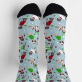 KerstDuitse Shorthaired Pointer Socks Sokken (Top)
