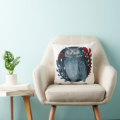  kerstduitse uil kussen (Stoel)