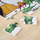 kerstduiven legpuzzel (Zijkant)