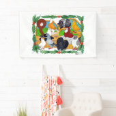 kerstduiven spandoek (Insitu)