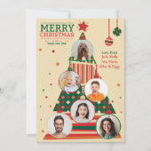 Kerstdumboom Ornament Kaart (Voorkant)