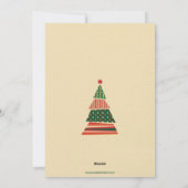 Kerstdumboom Ornament Kaart (Achterkant)