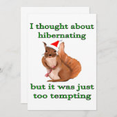 kersteekhoorn (Voorkant / Achterkant)