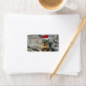 kersteekhoorn etiket (Insitu)