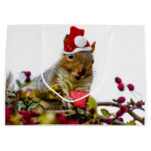 kersteekhoorn grote cadeautas (Voorkant)