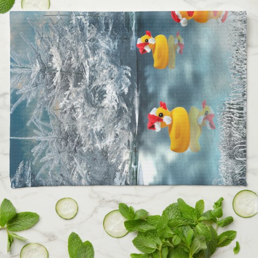 kersteend theedoek (Gevouwen)