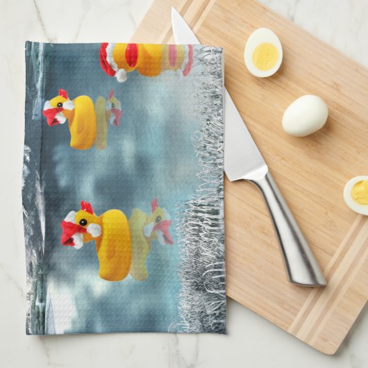 kersteend theedoek (Quarter Fold)