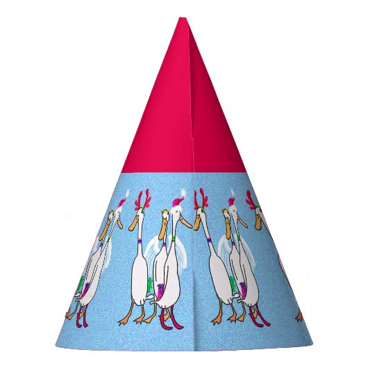 kersteenden feesthoedjes (Achterkant)