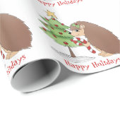 kerstegel-magazijnverpakkingspapier cadeaupapier (Rol Hoek)