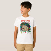 kerstegel t-shirt (Voorkant volledig)