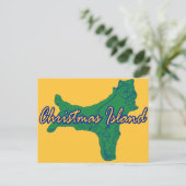 Kersteiland Feestdagenkaart (Staand voorkant)