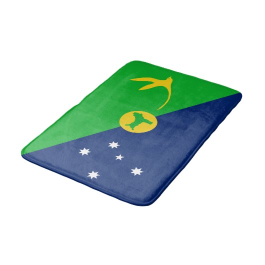 Kersteilandvlag Badmat (Gekanteld)