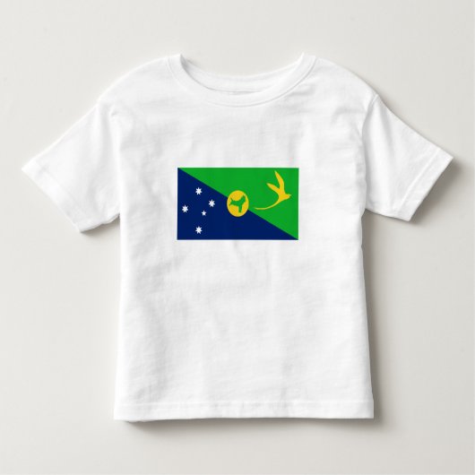 Kersteilandvlag Kinder Shirts (Voorkant)