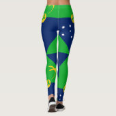 Kersteilandvlag Leggings (Achterkant)