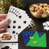 Kersteilandvlag Pokerkaarten (Insitu)