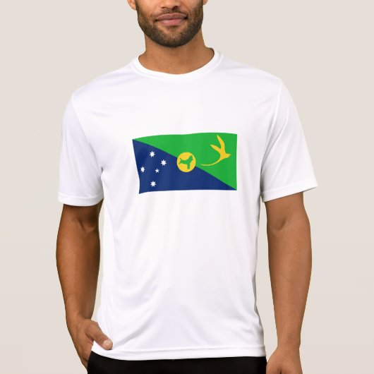 Kersteilandvlag T-shirt (Voorkant)