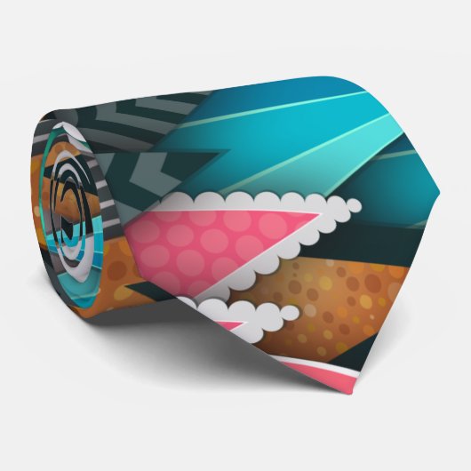 Kerstelegantie-stropdas Stropdas (Opgerold)