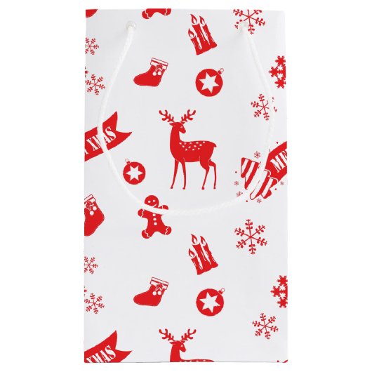 kerstelementen klein cadeauzakje (Achterkant)