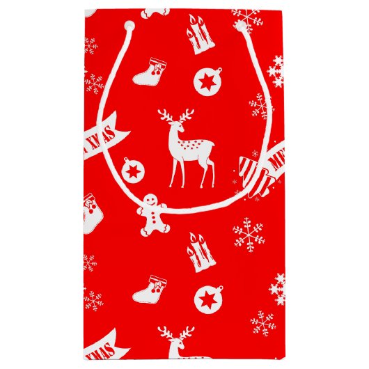 kerstelementen klein cadeauzakje (Achterkant)