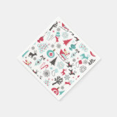 kerstelementen servet (Hoek)