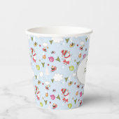 Kerstelementen Snowman Pattern Papieren Bekers (Voorkant)