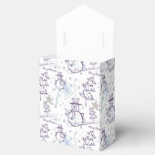 kerstelementen Snowman Sketch Bedankdoosjes (Geopend)