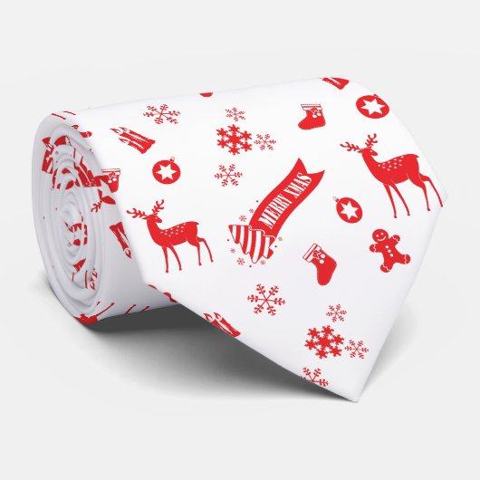 kerstelementen stropdas (Opgerold)