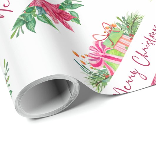 Kerstelementen Verwarde kerstcadeaupapier Cadeaupapier (Rol Hoek)