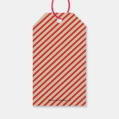 Kerstelf  cadeaulabel (Achterkant)