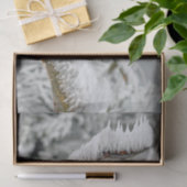 Kerstelf Sneeuwbomen Tissuepapier (Geschenk)