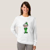Kerstelf T-shirt (Voorkant volledig)