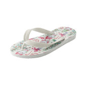 Kerstelfen Kerstmis Flip Flops (Schuin)