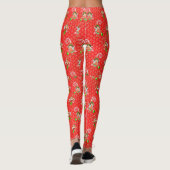 Kerstelfen Leggings (Achterkant)