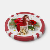 Kerstelfje rPoker Chip (Enkel)