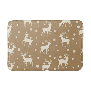 Kerstelijke kerstbadmat – Holiday-badkamerdecorati Badmat