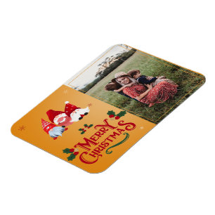 Kerstelijke Kerstmis Sieraad Foto Magneet