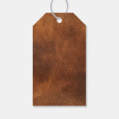 Kerstelijke kerstspeculaasmix gepersonaliseerd  cadeaulabel (Achterkant)