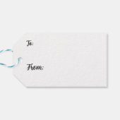 KerstElves Cadeaulabel (Achterkant Horizontaal)