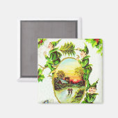 KerstElves Magnet Magneet (Voorkant / Achterkant)