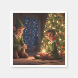 KerstElves Servet