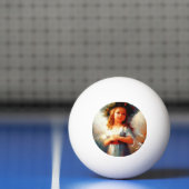 Kerstengel (1) pingpongballen (Net)