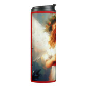 Kerstengel 1 thermosbeker (Gedraaid links)