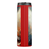 Kerstengel 1 thermosbeker (Achterkant)