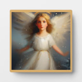 Kerstengel 2 fotoplaat (Voorkant)