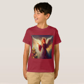 Kerstengel 3 t-shirt (Voorkant volledig)