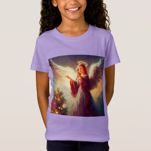 Kerstengel 3 t-shirt (Voorkant)