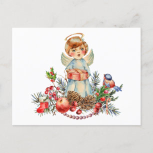  kerstengel briefkaart